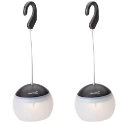 2 X Lampe De Camping LED Tufjord - 3 Modes D'éclairage, Rechargeable, Veilleuse