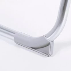 AKTIVE - Chaise Pliante Haute Avec Dossier Haut Réglable 5 Positions, Gris -Meilleur Camping Magasin aktive chaise pliante haute avec dossier haut reglable 5 positions gris 6