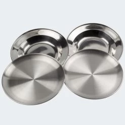 Assiette Camping Plate Et Creuse | Diamètre Env. 23 Cm | 2 Assiettes De Chaque -Meilleur Camping Magasin assiette camping plate et creuse diametre env 23 cm 2 assiettes de chaque 3