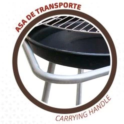Barbecue Portable Rond 4 Hauteurs Aktive -Meilleur Camping Magasin barbecue portable rond 4 hauteurs aktive 3