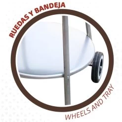 Barbecue Portable Rond 4 Hauteurs Aktive -Meilleur Camping Magasin barbecue portable rond 4 hauteurs aktive 4