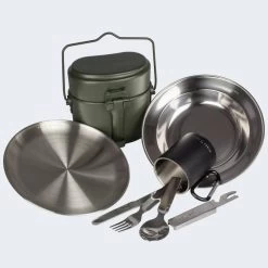 Batterie De Cuisine De Camping, Assiette Plate & Creuse, Couverts Et Tasse Set -Meilleur Camping Magasin batterie de cuisine de camping assiette plate and creuse couverts et tasse set 3