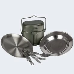 Batterie De Cuisine De Camping, Assiette Plate & Creuse Et Couverts Set -Meilleur Camping Magasin batterie de cuisine de camping assiette plate and creuse et couverts set 2