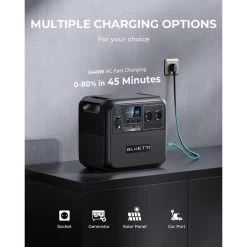 BLUETTI Générateur Électrique Portable AC180 1152Wh Batterie LiFePO4 Pour Voyage -Meilleur Camping Magasin bluetti generateur electrique portable ac180 1152wh batterie lifepo4 pour voyage 3