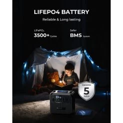 BLUETTI Générateur Électrique Solaire AC180 Avec Panneau Solaire PV120 -Meilleur Camping Magasin bluetti generateur electrique solaire ac180 avec panneau solaire pv120 3