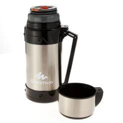 Quechua Bouteille Isotherme Inox 1,5L Avec Gobelet Pour La Randonnée -Meilleur Camping Magasin bouteille isotherme inox 15l avec gobelet pour la randonnee 4