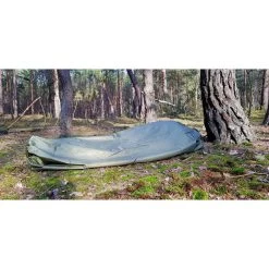 Bushmen Thermo Blanket - Bâche/Bivouac/Poncho/Sous-couverture - Olive -Meilleur Camping Magasin bushmen thermo blanket bachebivouacponchosous couverture olive 4