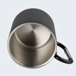 Camping Tasse Isotherme Mousqueton, Assiette Plate Et Couverts Set | Acier Inox -Meilleur Camping Magasin camping tasse isotherme mousqueton assiette plate et couverts set acier inox 4
