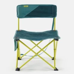 Quechua CHAISE BASSE PLIANTE DE CAMPING MH100 Jaune -Meilleur Camping Magasin chaise basse pliante de camping mh100 jaune 4