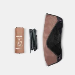 Quechua CHAISE BASSE PLIANTE DE CAMPING MH500 MARRON -Meilleur Camping Magasin chaise basse pliante de camping mh500 marron 2