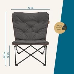 Chaise De Camping Pliante - Mala - Sac De Transport - Rembourrée - Max. 135 Kg -Meilleur Camping Magasin chaise de camping pliante mala sac de transport rembourree max 135 kg 2