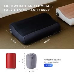 Coussin D'air Flextail Gear Zero Pillow - Beige -Meilleur Camping Magasin coussin dair flextail gear zero pillow beige 6