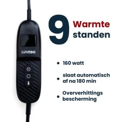 Couverture Électrique Luvego Avec Polaire/Sherpa - Brun Foncé -Meilleur Camping Magasin couverture electrique luvego avec polairesherpa brun fonce 3