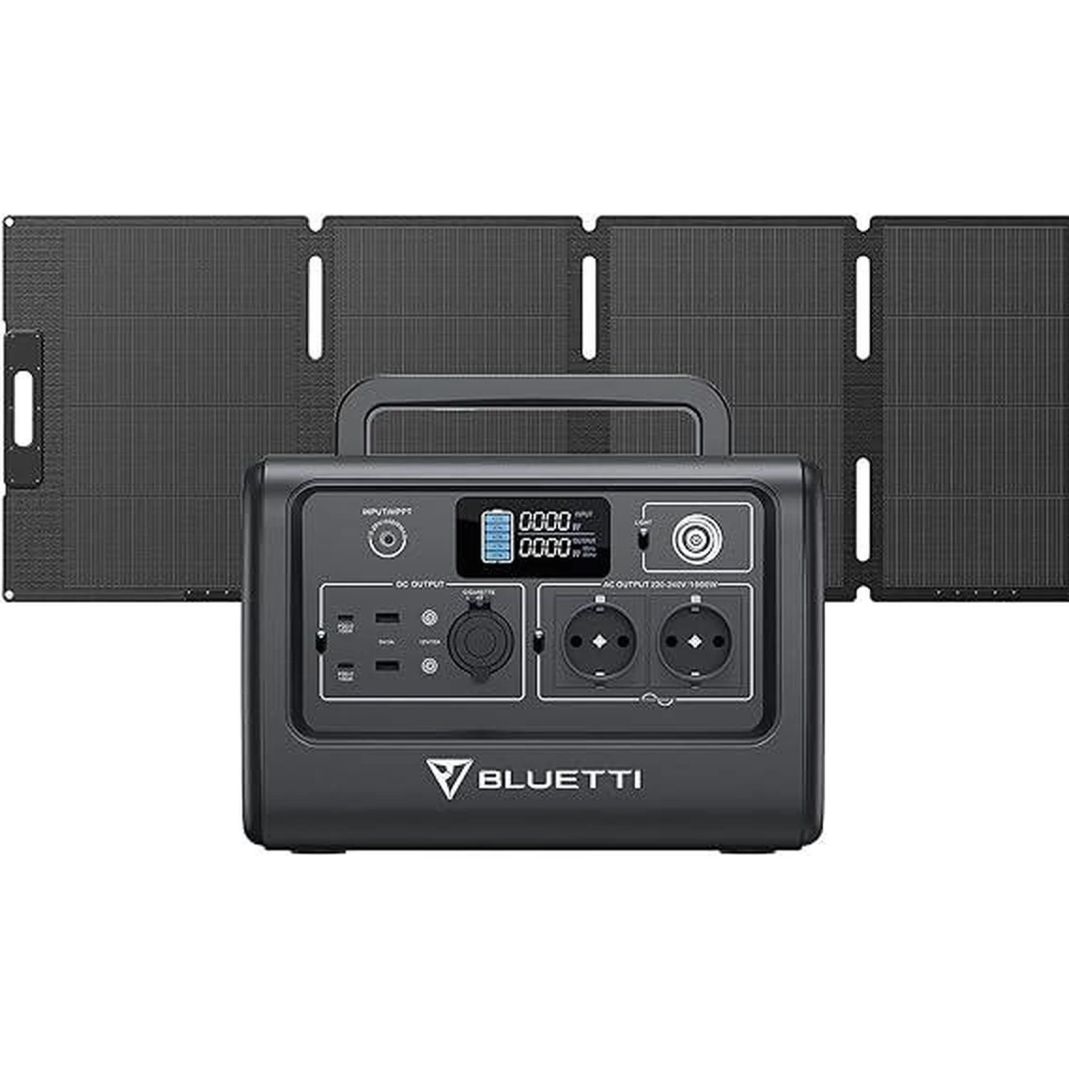 Générateur Électrique BLUETTI EB70+MP200, 1000W LiFePO4 Batterie Pour Camping 1 Générateur Électrique BLUETTI EB70+MP200, 1000W LiFePO4 Batterie Pour Camping