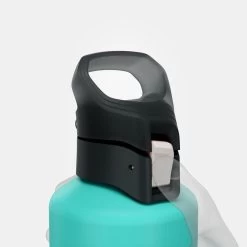Quechua Gourde Alu 1L Avec Bouchon à Ouverture Rapide Pour La Randonnée - Vert -Meilleur Camping Magasin gourde alu 1l avec bouchon a ouverture rapide pour la randonnee vert 4