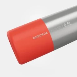 Quechua Gourde Isotherme Inox 0,8L Bouchon à Ouverture Rapide Pour La Randonnée - Rouge -Meilleur Camping Magasin gourde isotherme inox 08l bouchon a ouverture rapide pour la randonnee rouge 2