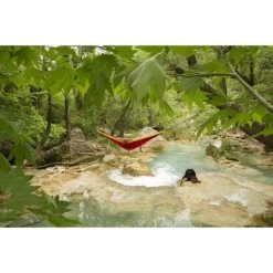 TICKET TO THE MOON Hamac King Size Bordeaux / Jaune -Meilleur Camping Magasin hamac king size bordeaux jaune 2