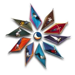 TICKET TO THE MOON Hamac Original Bleu / Turquoise 8 TICKET TO THE MOON Hamac Original Bleu / Turquoise -Meilleur Camping Magasin hamac original bleu turquoise 3