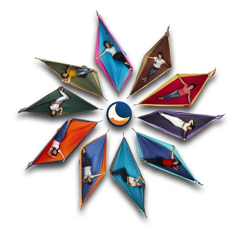 TICKET TO THE MOON Hamac Original Bleu / Turquoise 4 TICKET TO THE MOON Hamac Original Bleu / Turquoise – Image 4