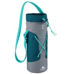 Quechua Housse Isotherme Pour Gourde Randonnée 1,2 à 1,5 Litre Gris/bleu -Meilleur Camping Magasin housse isotherme pour gourde randonnee 12 a 15 litre grisbleu 3
