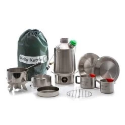 Kelly Kettle Kit Ultime 'Scout' - Acier Inoxydable NOUVEAU -Meilleur Camping Magasin kelly kettle kit ultime scout acier inoxydable nouveau 3