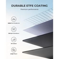 Panneau Solaire BLUETTI PV200 | 200 W -Meilleur Camping Magasin panneau solaire bluetti pv200 200 w 4