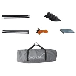 Paravent De Camping Bora - Brise-Vue - 6,0 X 1,4 M - Résistant Au Vent - Gris -Meilleur Camping Magasin paravent de camping bora brise vue 60 x 14 m resistant au vent gris 6