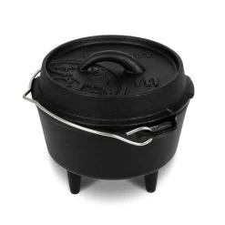 Petromax Dutch Oven FT1-1QT - Avec Pieds -Meilleur Camping Magasin petromax dutch oven ft1 1qt avec pieds 4