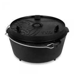 Petromax Dutch Oven FT12-12QT - Avec Pieds -Meilleur Camping Magasin petromax dutch oven ft12 12qt avec pieds 4