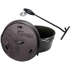 Petromax Dutch Oven FT6-6QT (avec Pieds) Et Levier De Couvercle -Meilleur Camping Magasin petromax dutch oven ft6 6qt avec pieds et levier de couvercle 5