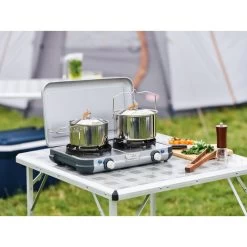 Campingaz Réchaud De Camping à Gaz 2 Feux Camp & Grill - Plancha, Grill Et Wok -Meilleur Camping Magasin rechaud de camping a gaz 2 feux camp and grill plancha grill et wok 9