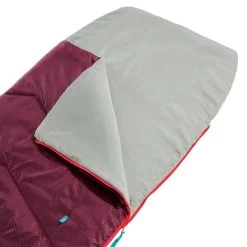 Quechua SAC DE COUCHAGE ENFANT MH100 10°C - PRUNE -Meilleur Camping Magasin sac de couchage enfant mh100 10c prune 7