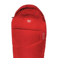 HIGHLANDER Sac De Couchage Sleepline 350 Momie 4°C Rouge -Meilleur Camping Magasin sac de couchage sleepline 350 momie 4c rouge 4