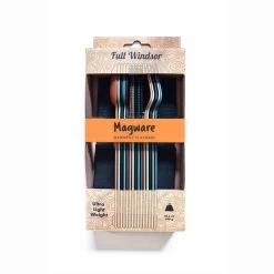 SET COMPLET DE 5 JEUX DE 3 COUVERTS MAGNÉTIQUES CAMPING EN ALUMINUM DUR - ÉTUI -Meilleur Camping Magasin set complet de 5 jeux de 3 couverts magnetiques camping en aluminum dur etui 3