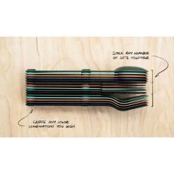 SET COMPLET DE 5 JEUX DE 3 COUVERTS MAGNÉTIQUES CAMPING EN ALUMINUM DUR - ÉTUI -Meilleur Camping Magasin set complet de 5 jeux de 3 couverts magnetiques camping en aluminum dur etui 5