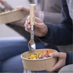 Set Complet Opinel Picnic+ - Opinel N°8 + Embouts Cuillère Et Fourchette -Meilleur Camping Magasin set complet opinel picnic opinel n8 embouts cuillere et fourchette 3