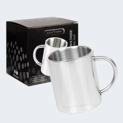 Set De Couverts De Camping & Tasse Thermique Inox | 4 Personnes -Meilleur Camping Magasin set de couverts de camping and tasse thermique inox 4 personnes 3