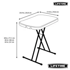 Table Individuelle Ajustable En Hauteur LIFETIME #80251 -Meilleur Camping Magasin table individuelle ajustable en hauteur lifetime 80251 6