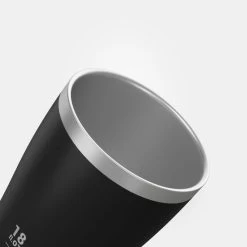 Quechua Tasse / Verre MH500 Isotherme (double Paroi Inox) Camp Du Randonneur 0,5L Noir -Meilleur Camping Magasin tasse verre mh500 isotherme double paroi inox camp du randonneur 05l noir 2