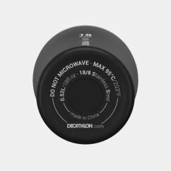 Quechua Tasse / Verre MH500 Isotherme (double Paroi Inox) Camp Du Randonneur 0,5L Noir -Meilleur Camping Magasin tasse verre mh500 isotherme double paroi inox camp du randonneur 05l noir 5