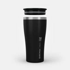 Quechua Tasse / Verre MH500 Isotherme (double Paroi Inox) Camp Du Randonneur 0,5L Noir -Meilleur Camping Magasin tasse verre mh500 isotherme double paroi inox camp du randonneur 05l noir 7