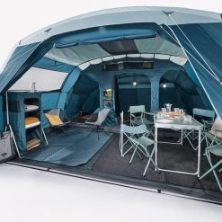 Quechua Tente à Arceaux De Camping - Arpenaz 6.3 - 6 Personnes - 3 Chambres -Meilleur Camping Magasin tente a arceaux de camping arpenaz 63 6 personnes 3 chambres 3