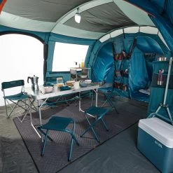 Quechua Tente à Arceaux De Camping - Arpenaz 8.4 - 8 Personnes - 4 Chambres -Meilleur Camping Magasin tente a arceaux de camping arpenaz 84 8 personnes 4 chambres 4