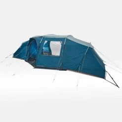 Quechua Tente à Arceaux De Camping - Arpenaz 8.4 - 8 Personnes - 4 Chambres -Meilleur Camping Magasin tente a arceaux de camping arpenaz 84 8 personnes 4 chambres 9