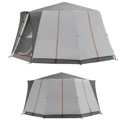 Tente Coleman 8 Personnes Octagon Gris -Meilleur Camping Magasin tente coleman 8 personnes octagon gris 2