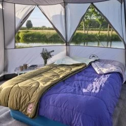 Tente Coleman 8 Personnes Octagon Gris -Meilleur Camping Magasin tente coleman 8 personnes octagon gris 4