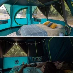 Tente Coleman Octagon Blackout 8 -Meilleur Camping Magasin tente coleman octagon blackout 8 4