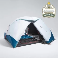 Quechua Tente De Camping - 2 SECONDS EASY - 2 Places - Fresh & Black -Meilleur Camping Magasin tente de camping 2 seconds easy 2 places fresh and black 4