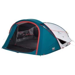 Quechua Tente De Camping - 2 SECONDS XL - 3 Places - Fresh & Black -Meilleur Camping Magasin tente de camping 2 seconds xl 3 places fresh and black 3