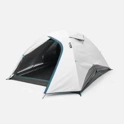 Quechua Tente De Camping - MH100 - 3 Places - Fresh & Black -Meilleur Camping Magasin tente de camping mh100 3 places fresh and black 5
